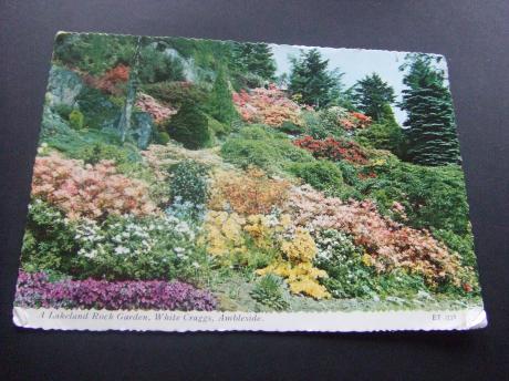 Ambleside,South Lakeland,graafschap Cumbria, flower garden